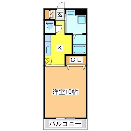 つるやマンションIIの物件間取画像